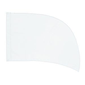 Arced (PCS) Practice Flag – White 1