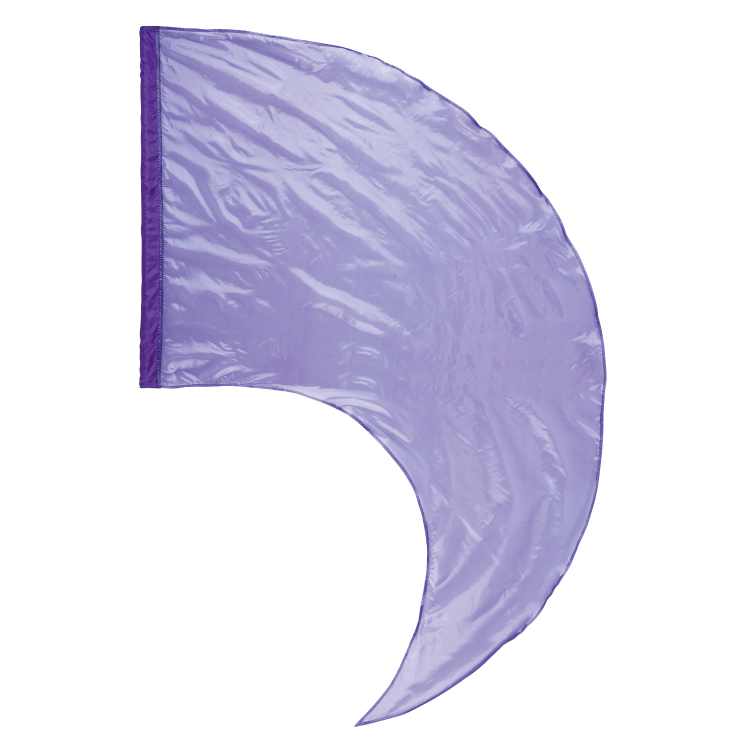 Crystal Clear Swing Flag Purple 1