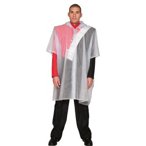 Front Snap Vinyl Poncho 1